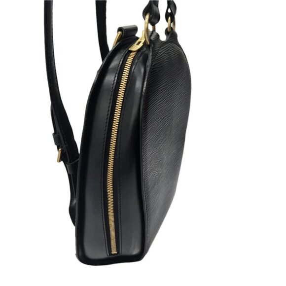 LOUIS VUITTON Mini Pochette Epi Leather Backpack Black - COA included! - Picture 9 of 15